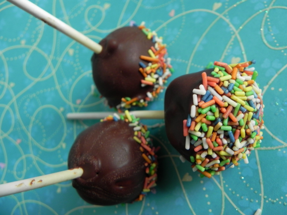 Triple Chocolate Cake Pops | Tiny Kitchen Blog